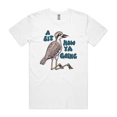 How Ya Going Tee by Lonely Kids Club. All clothing from our T-shirts to our shorts and hoodies are ethically made, and printed packed and shipped from Sydney.