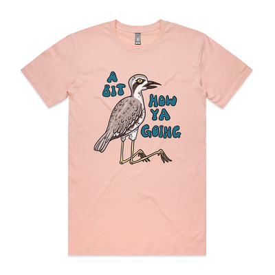 How Ya Going Tee by Lonely Kids Club. All clothing from our T-shirts to our shorts and hoodies are ethically made, and printed packed and shipped from Sydney.