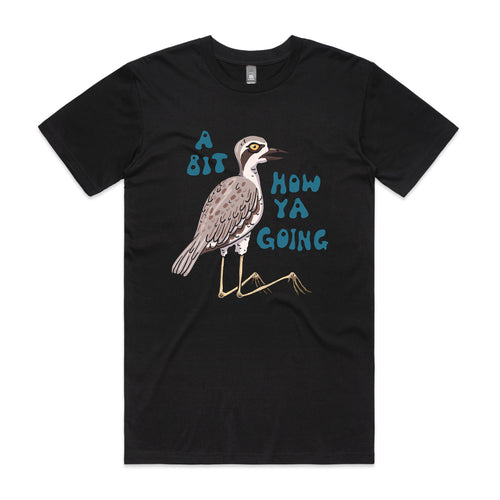 How Ya Going Tee by Lonely Kids Club. All clothing from our T-shirts to our shorts and hoodies are ethically made, and printed packed and shipped from Sydney.