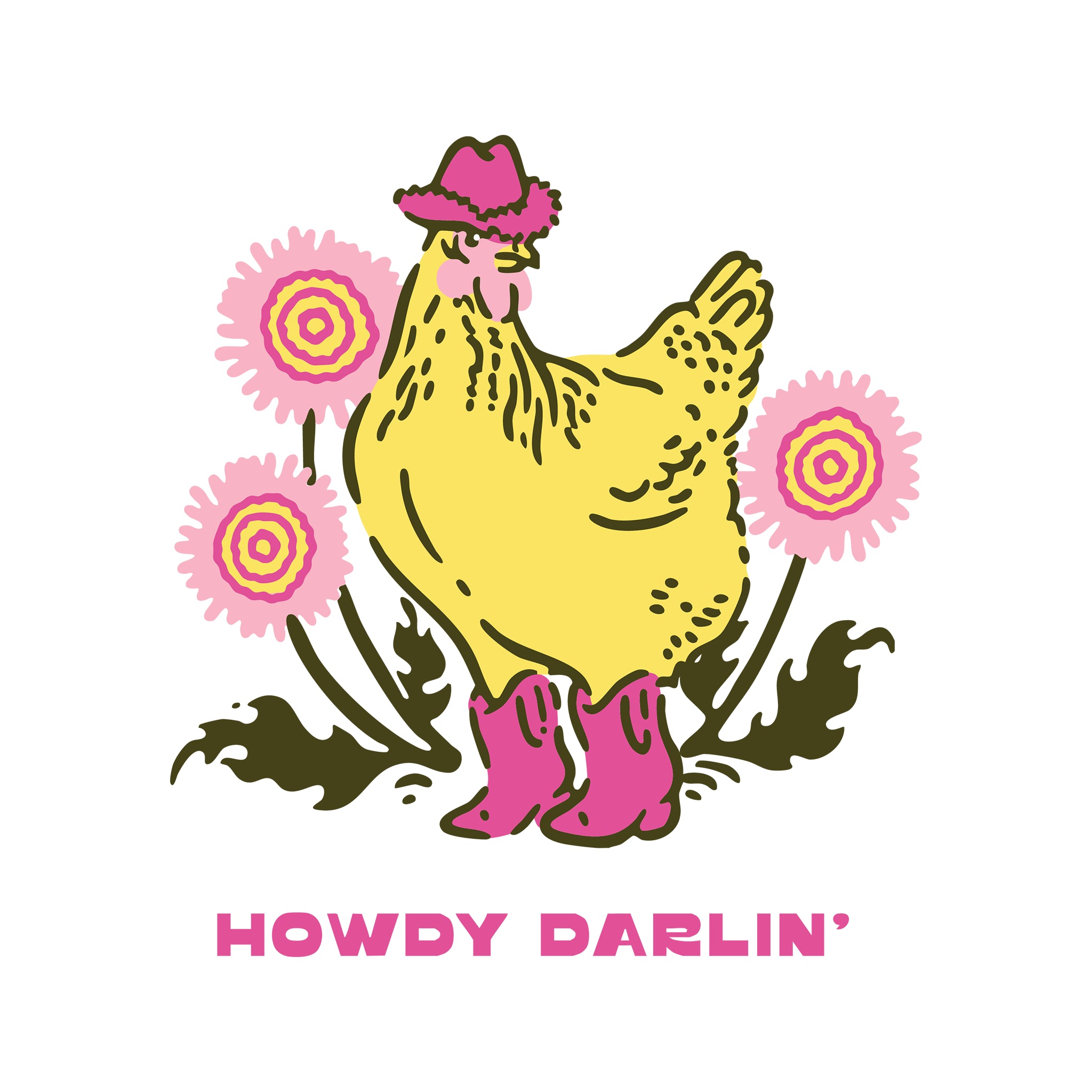 Howdy Darlin' Oversized Tee