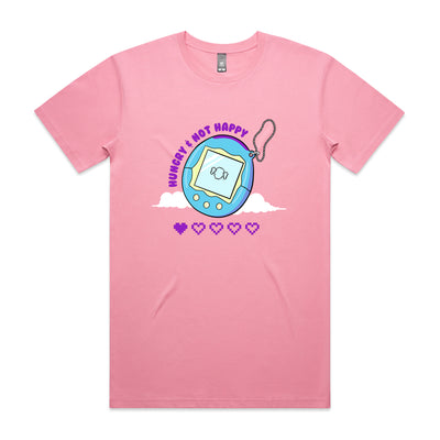 Hungry & Not Happy Tee by Lonely Kids Club. All clothing from our T-shirts to our shorts and hoodies are ethically made, and printed packed and shipped from Sydney.