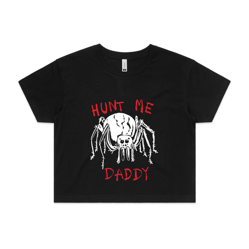 Hunt Me Daddy Tee by Lonely Kids Club. All clothing from our T-shirts to our shorts and hoodies are ethically made, and printed packed and shipped from Sydney.