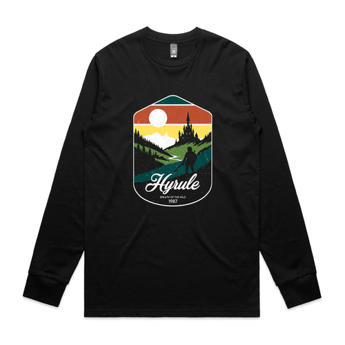 Hyrule Tee by Lonely Kids Club. All clothing from our T-shirts to our shorts and hoodies are ethically made, and printed packed and shipped from Sydney.