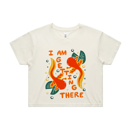 I Am Getting There Tee by Lonely Kids Club. All clothing from our T-shirts to our shorts and hoodies are ethically made, and printed packed and shipped from Sydney.