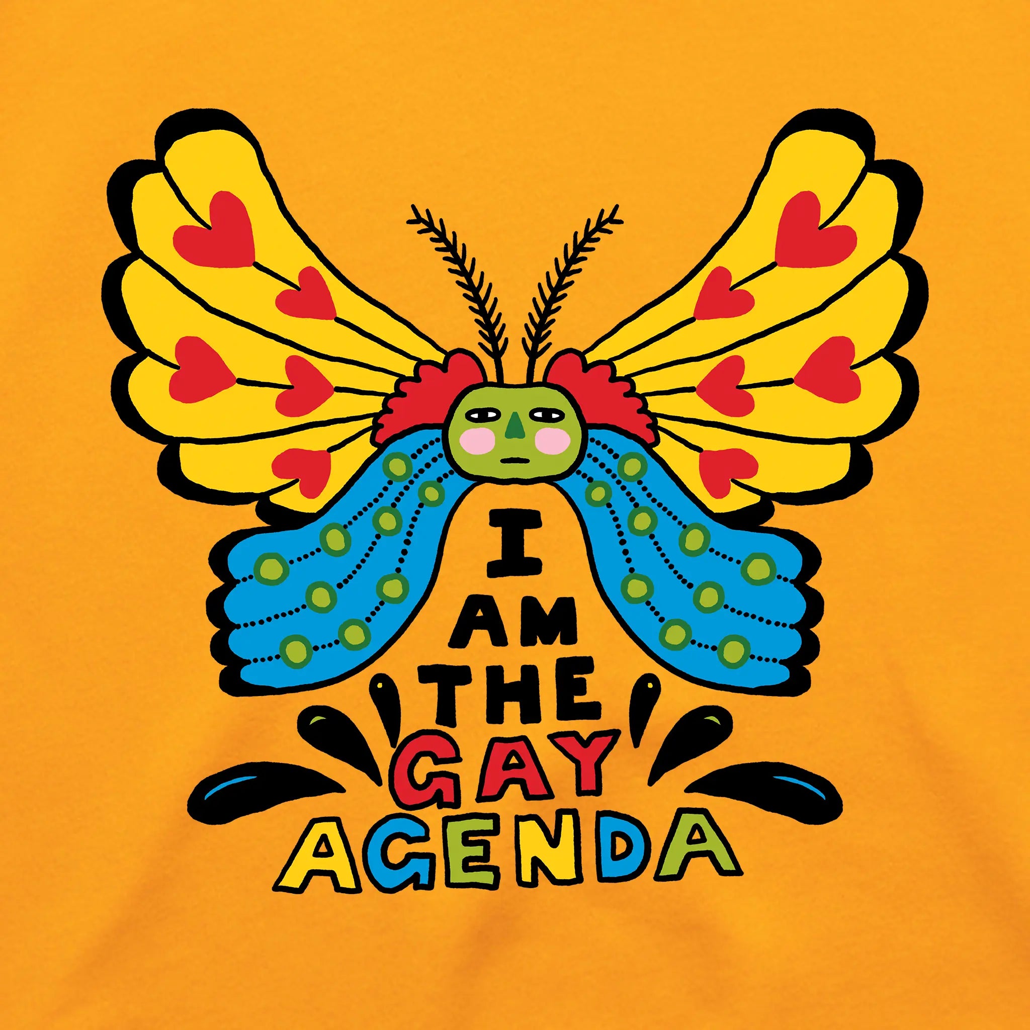 I Am The Gay Agenda Hoodie