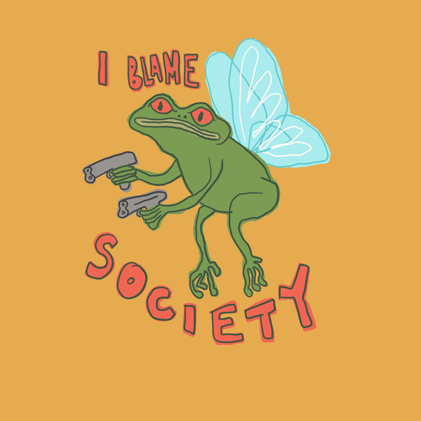 I Blame Society Tee