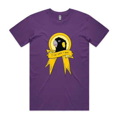 I Cry When It Rains Tee by Lonely Kids Club. All clothing from our T-shirts to our shorts and hoodies are ethically made, and printed packed and shipped from Sydney.