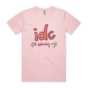 IDC Tee by Lonely Kids Club. All clothing from our T-shirts to our shorts and hoodies are ethically made, and printed packed and shipped from Sydney.
