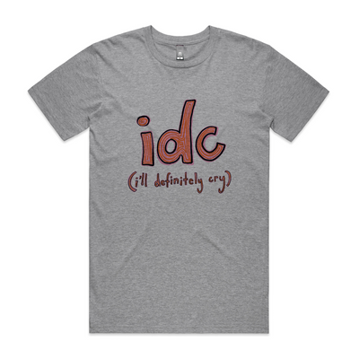 IDC Tee by Lonely Kids Club. All clothing from our T-shirts to our shorts and hoodies are ethically made, and printed packed and shipped from Sydney.