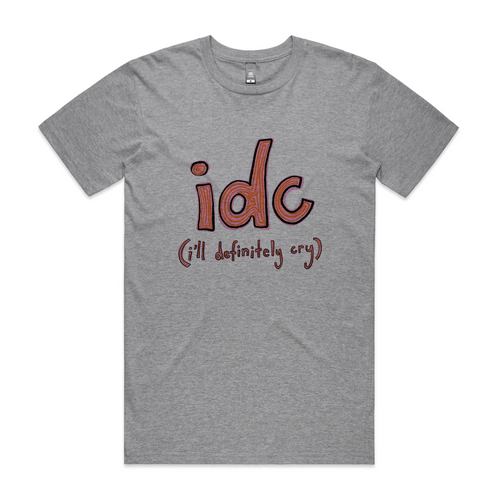IDC Tee by Lonely Kids Club. All clothing from our T-shirts to our shorts and hoodies are ethically made, and printed packed and shipped from Sydney.