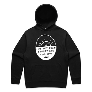 I Do Not Am Hoodie by Lonely Kids Club. All clothing from our T-shirts to our shorts and hoodies are ethically made, and printed packed and shipped from Sydney.