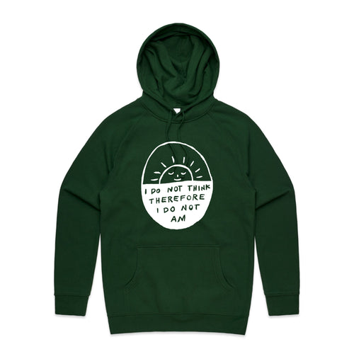 I Do Not Am Hoodie by Lonely Kids Club. All clothing from our T-shirts to our shorts and hoodies are ethically made, and printed packed and shipped from Sydney.