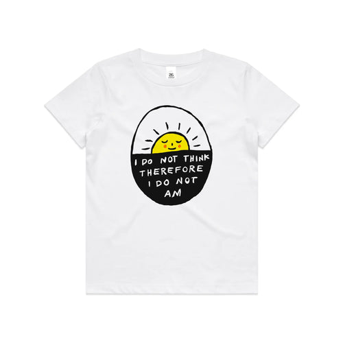 I Do Not Am Kids Tee by Lonely Kids Club. All clothing from our T-shirts to our shorts and hoodies are ethically made, and printed packed and shipped from Sydney.