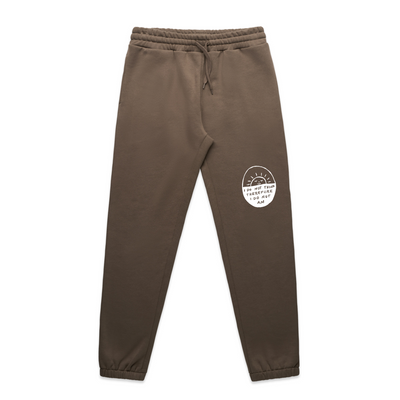 I Do Not Am Track Pants by Lonely Kids Club. All clothing from our T-shirts to our shorts and hoodies are ethically made, and printed packed and shipped from Sydney.