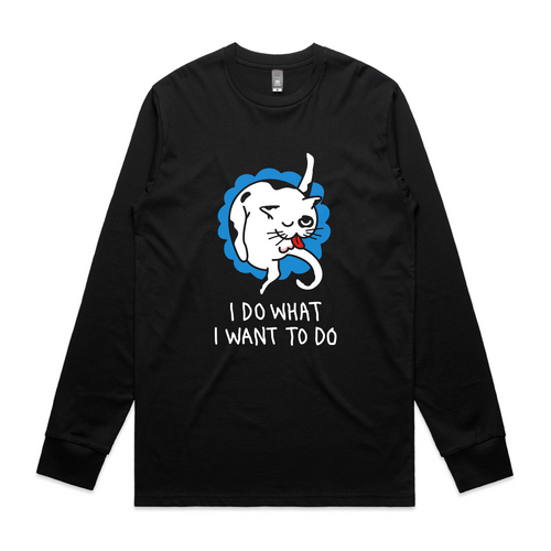 I Do What I Want To Do Tee by Lonely Kids Club. All clothing from our T-shirts to our shorts and hoodies are ethically made, and printed packed and shipped from Sydney.