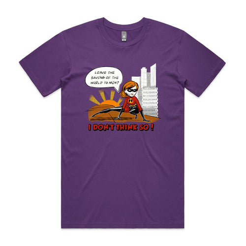 I Don't Think So Tee by Lonely Kids Club. All clothing from our T-shirts to our shorts and hoodies are ethically made, and printed packed and shipped from Sydney.