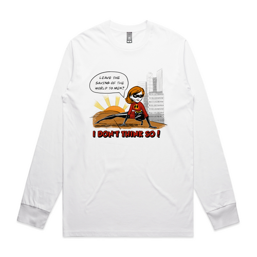 I Don't Think So Tee by Lonely Kids Club. All clothing from our T-shirts to our shorts and hoodies are ethically made, and printed packed and shipped from Sydney.