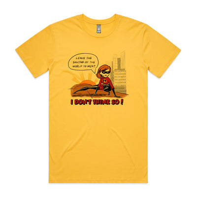I Don't Think So Tee by Lonely Kids Club. All clothing from our T-shirts to our shorts and hoodies are ethically made, and printed packed and shipped from Sydney.