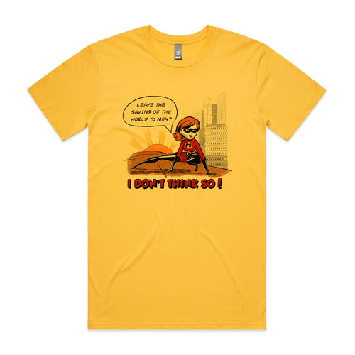 I Don't Think So Tee by Lonely Kids Club. All clothing from our T-shirts to our shorts and hoodies are ethically made, and printed packed and shipped from Sydney.
