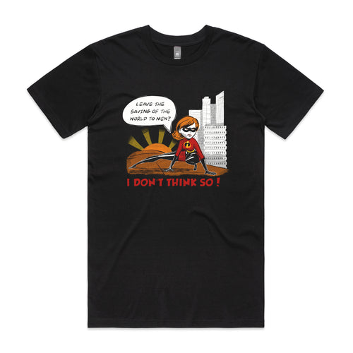 I Don't Think So Tee by Lonely Kids Club. All clothing from our T-shirts to our shorts and hoodies are ethically made, and printed packed and shipped from Sydney.