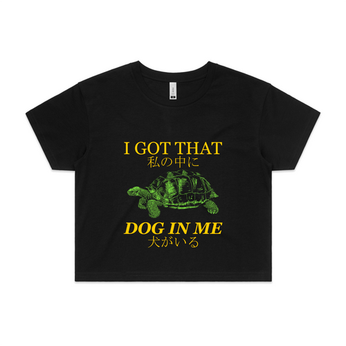 I Got That Dog In Me Tee by Lonely Kids Club. All clothing from our T-shirts to our shorts and hoodies are ethically made, and printed packed and shipped from Sydney.