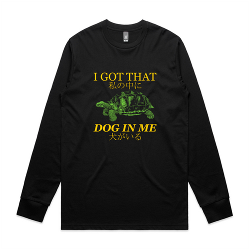 I Got That Dog In Me Tee by Lonely Kids Club. All clothing from our T-shirts to our shorts and hoodies are ethically made, and printed packed and shipped from Sydney.