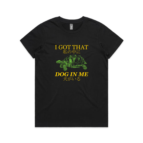 I Got That Dog In Me Tee by Lonely Kids Club. All clothing from our T-shirts to our shorts and hoodies are ethically made, and printed packed and shipped from Sydney.
