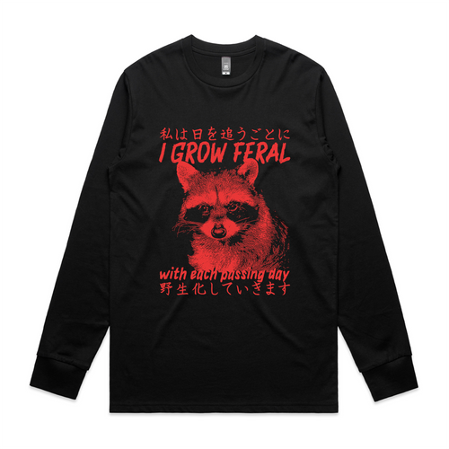 I Grow Feral Tee by Lonely Kids Club. All clothing from our T-shirts to our shorts and hoodies are ethically made, and printed packed and shipped from Sydney.