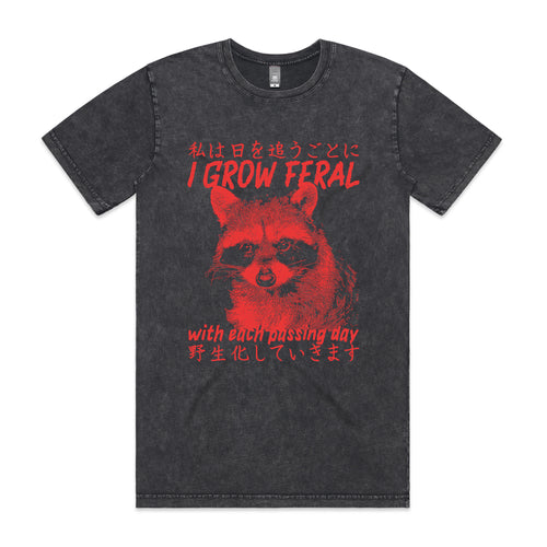 I Grow Feral Tee by Lonely Kids Club. All clothing from our T-shirts to our shorts and hoodies are ethically made, and printed packed and shipped from Sydney.