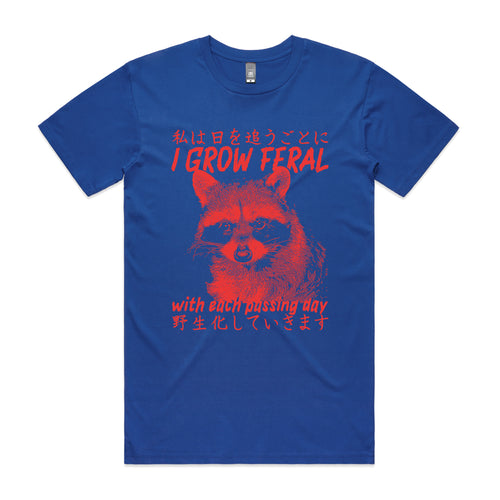 I Grow Feral Tee by Lonely Kids Club. All clothing from our T-shirts to our shorts and hoodies are ethically made, and printed packed and shipped from Sydney.