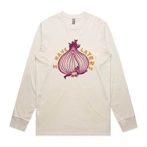 I Have Layers Tee by Lonely Kids Club. All clothing from our T-shirts to our shorts and hoodies are ethically made, and printed packed and shipped from Sydney.