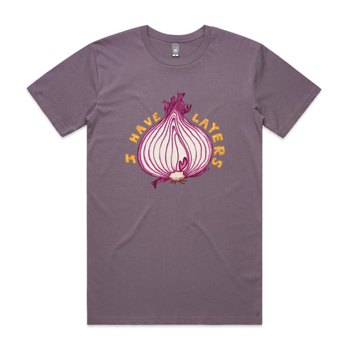 I Have Layers Tee by Lonely Kids Club. All clothing from our T-shirts to our shorts and hoodies are ethically made, and printed packed and shipped from Sydney.