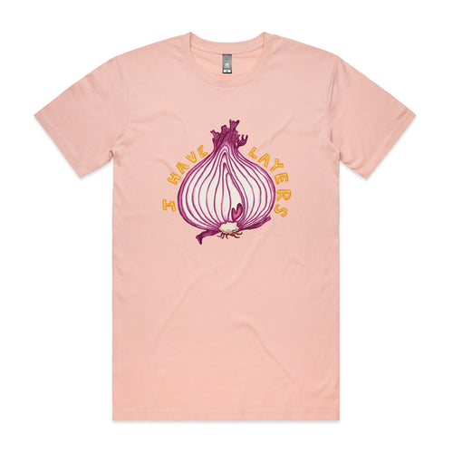 I Have Layers Tee by Lonely Kids Club. All clothing from our T-shirts to our shorts and hoodies are ethically made, and printed packed and shipped from Sydney.