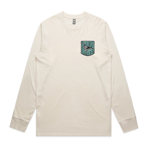 I Like Pigeons Tee by Lonely Kids Club. All clothing from our T-shirts to our shorts and hoodies are ethically made, and printed packed and shipped from Sydney.