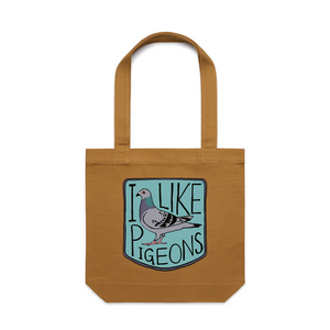 I Like Pigeons Tote