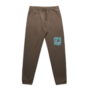 I Like Pigeons Track Pants by Lonely Kids Club. All clothing from our T-shirts to our shorts and hoodies are ethically made, and printed packed and shipped from Sydney.