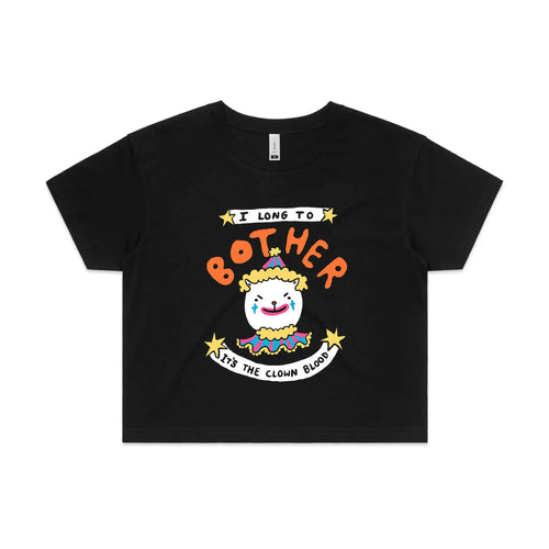 I Long To Bother Tee by Lonely Kids Club. All clothing from our T-shirts to our shorts and hoodies are ethically made, and printed packed and shipped from Sydney.