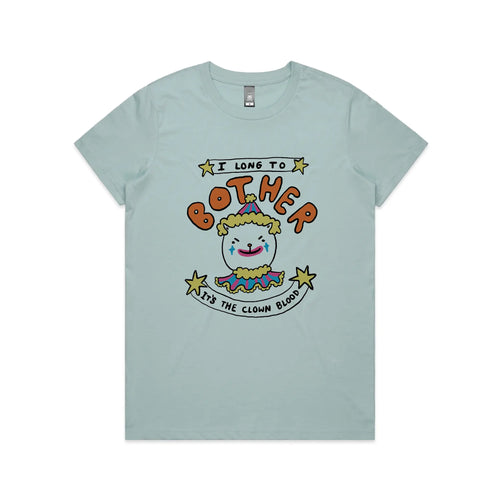 I Long To Bother Tee by Lonely Kids Club. All clothing from our T-shirts to our shorts and hoodies are ethically made, and printed packed and shipped from Sydney.