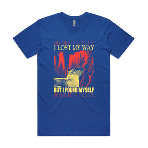 I Lost My Way Tee by Lonely Kids Club. All clothing from our T-shirts to our shorts and hoodies are ethically made, and printed packed and shipped from Sydney.