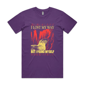 I Lost My Way Tee by Lonely Kids Club. All clothing from our T-shirts to our shorts and hoodies are ethically made, and printed packed and shipped from Sydney.