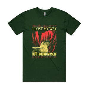 I Lost My Way Tee by Lonely Kids Club. All clothing from our T-shirts to our shorts and hoodies are ethically made, and printed packed and shipped from Sydney.