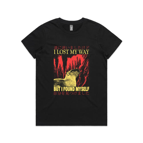 I Lost My Way Tee by Lonely Kids Club. All clothing from our T-shirts to our shorts and hoodies are ethically made, and printed packed and shipped from Sydney.