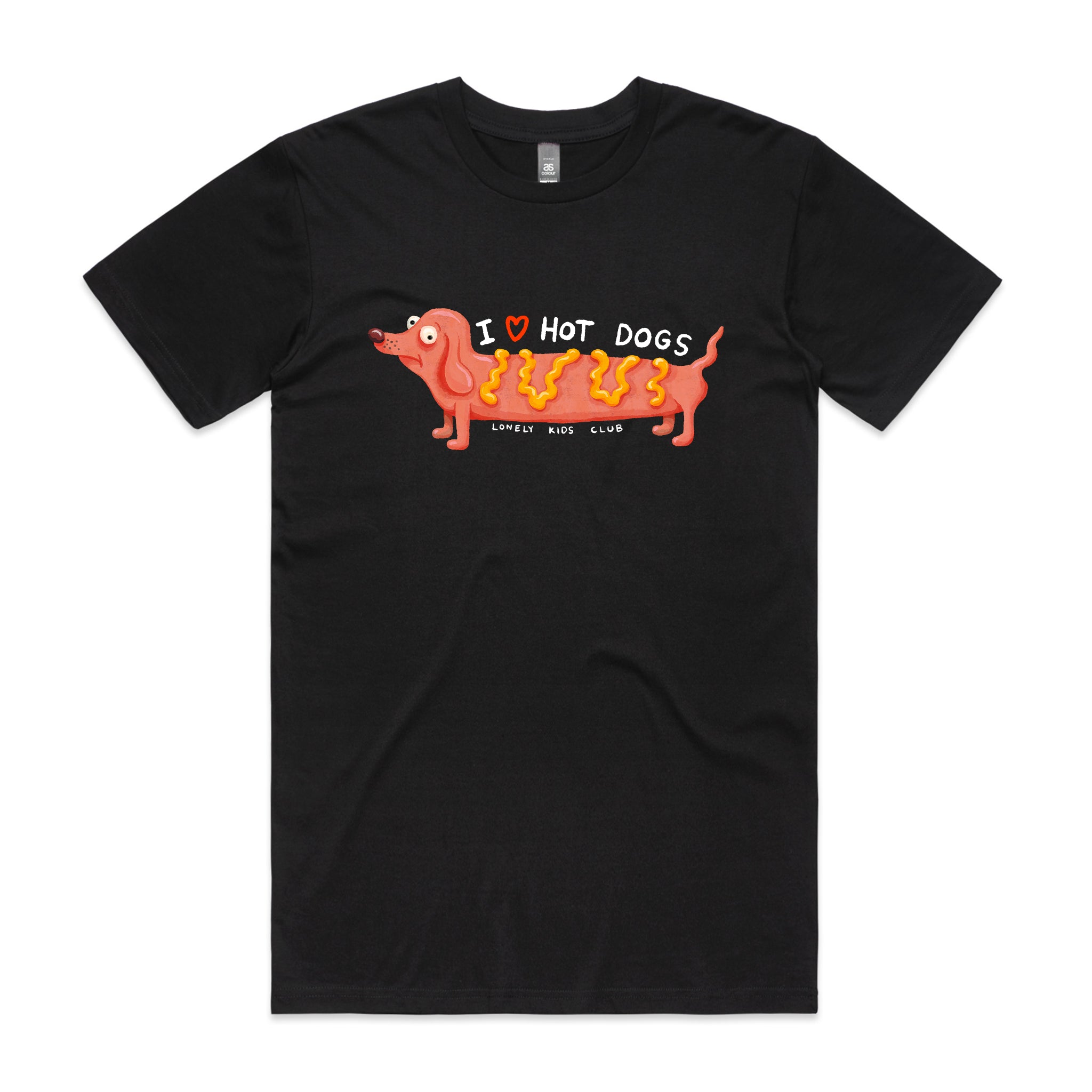 I Love Hot Dogs Tee