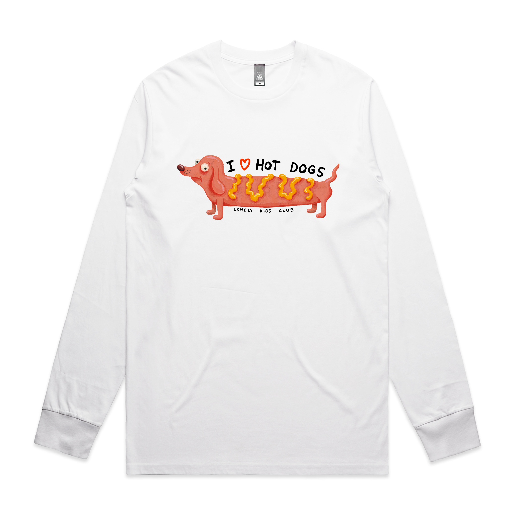 I Love Hot Dogs Tee