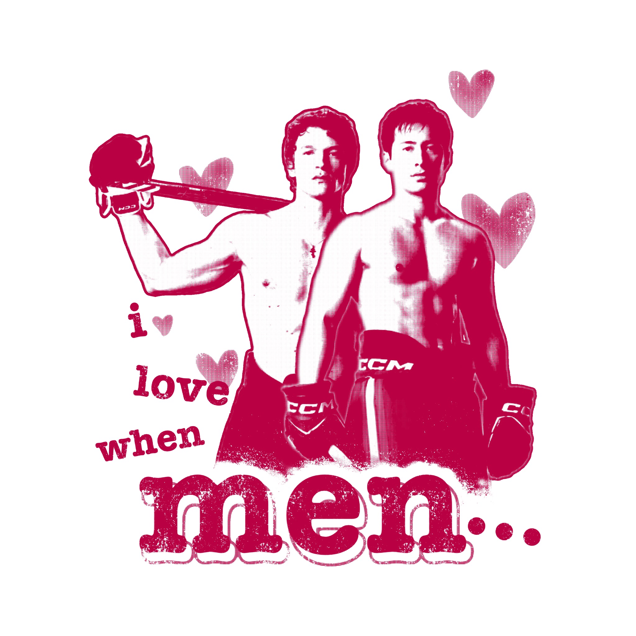 I Love When Men Tee