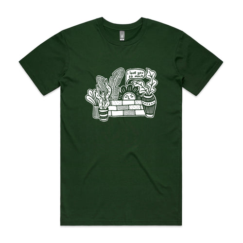 I Love You So Much Tee by Lonely Kids Club. All clothing from our T-shirts to our shorts and hoodies are ethically made, and printed packed and shipped from Sydney.