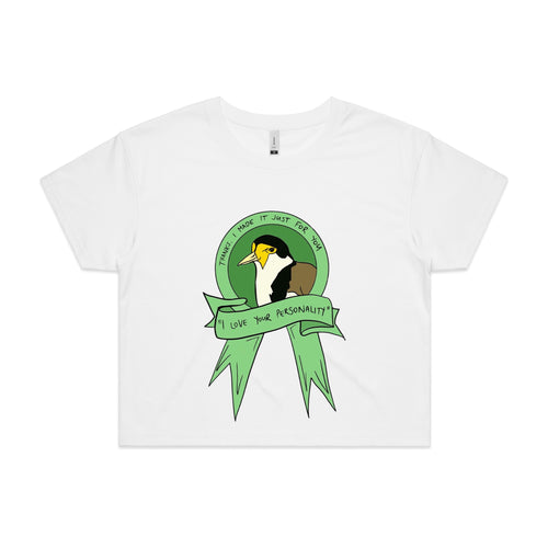 I Love Your Personality Tee by Lonely Kids Club. All clothing from our T-shirts to our shorts and hoodies are ethically made, and printed packed and shipped from Sydney.