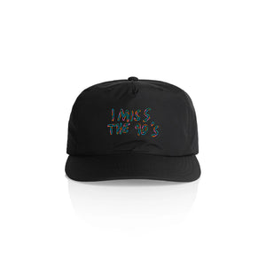 I Miss The 90s Cap by Lonely Kids Club. All clothing from our T-shirts to our shorts and hoodies are ethically made, and printed packed and shipped from Sydney.
