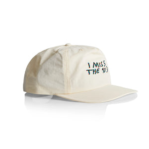 I Miss The 90s Cap by Lonely Kids Club. All clothing from our T-shirts to our shorts and hoodies are ethically made, and printed packed and shipped from Sydney.