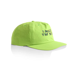 I Miss The 90s Cap by Lonely Kids Club. All clothing from our T-shirts to our shorts and hoodies are ethically made, and printed packed and shipped from Sydney.